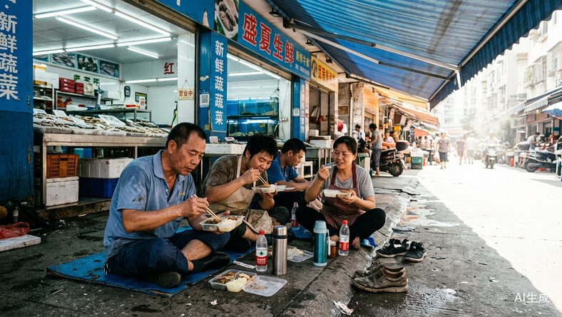 “能不能对员工好点,”盒马被曝三伏天员工集体在店外“扒盒饭”:体感40℃,官方称调整优化